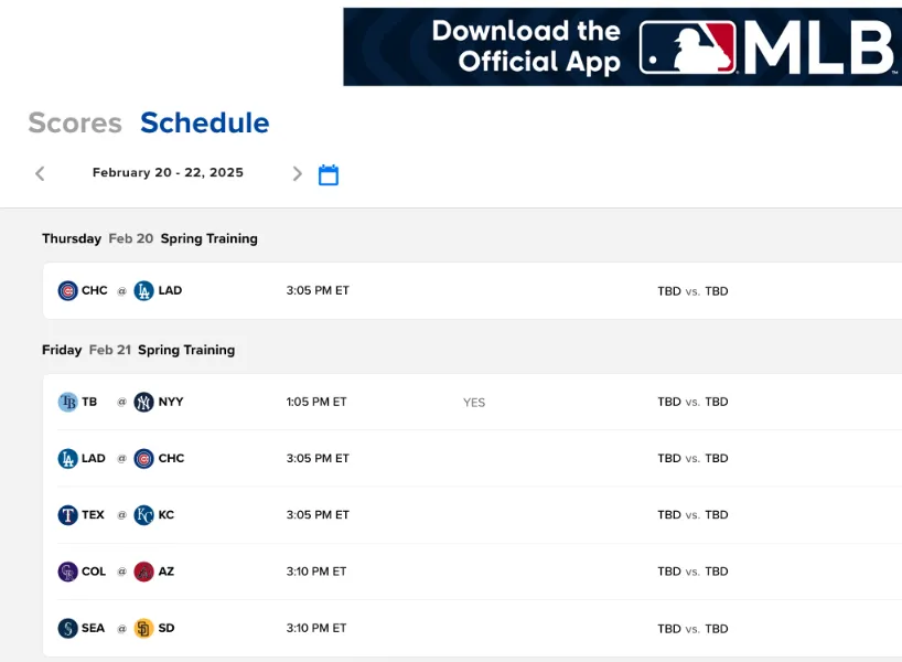 【美國職棒】2025 MLB賽季直播、賽制+賽程、即時比分懶人包